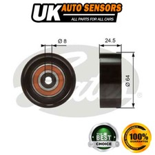 Fits A4 A6 Allroad 2.5 TDI Gates Drive Belt Deflection Guide Pulley -3768