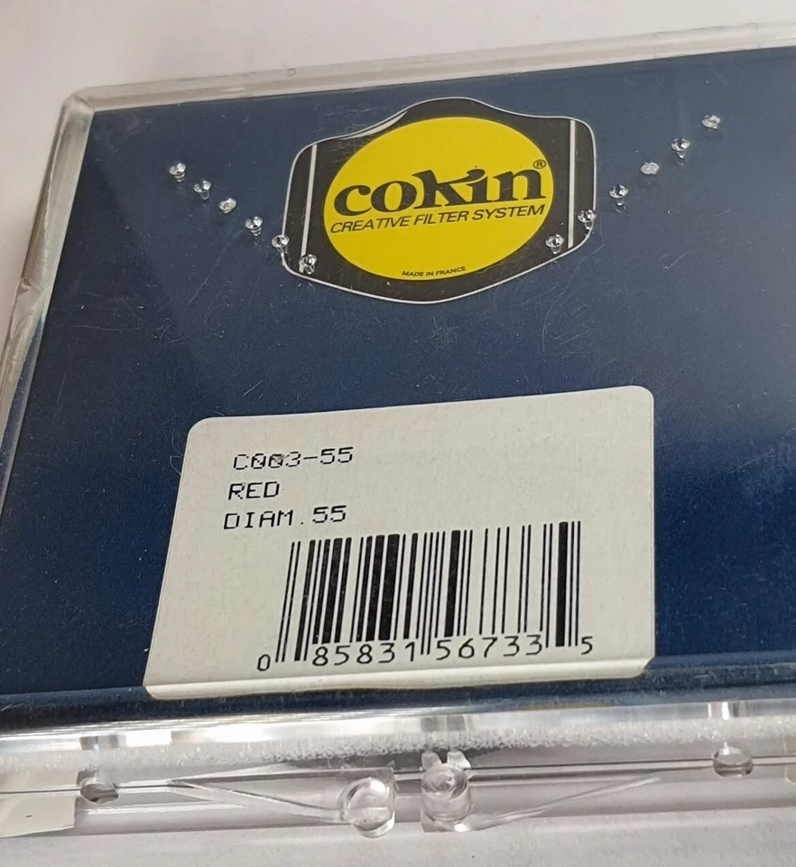 Cokin 55mm Red 2 R R-2 Color Conversion Glass Lens Filter 55 mm E55 E-55 France - Image 3 of 4
