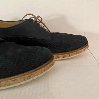 Paul Green Mens Dark Green Platform Derby Size 7 Lace Up Shoes Paul Green Platform Derby Size 7 Dark Green Lace Up Shoes | eBay main image 4