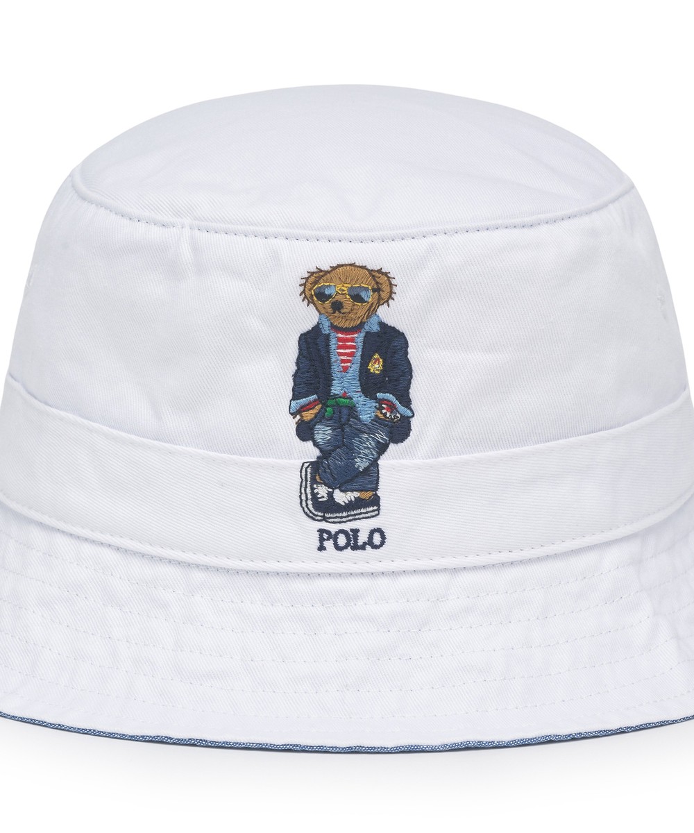 ハット RALPH LAUREN Polo Bear Twill Bucket Hat Polo Bear Twill Bucket Hat
