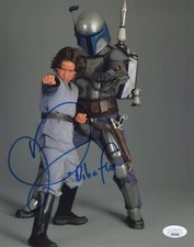 スター・ウォーズ ダニエル・ローガン直筆サイン ボバ・フェット 8x10