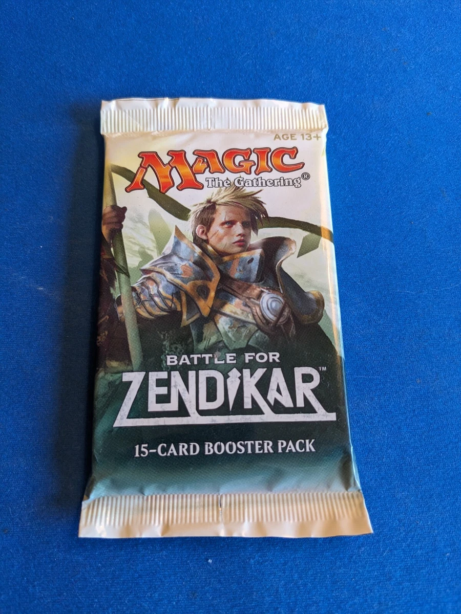 Mtg Zendikar Booster Magic: The Gathering Zendikar Booster Pack (2009)   English, 15 Cards, Factory Sealed MTG Collectible Zendikar Magic The  Gathering