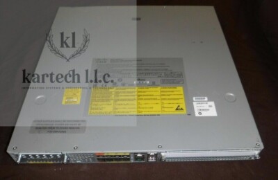 CISCO ASR1001-X   6-PORT x 1 Gigabit SFP ROUTER, ASR1001-X DUAL-PWR-AC, 8GB RAM