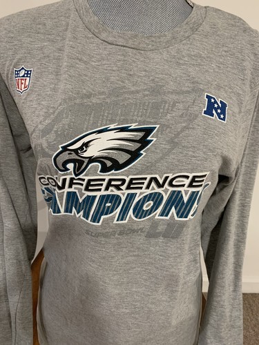 NFL Philadelphia Eagles Conference Champion Long Sleeve T-shirt Unisex Size S - Picture 2 of 4