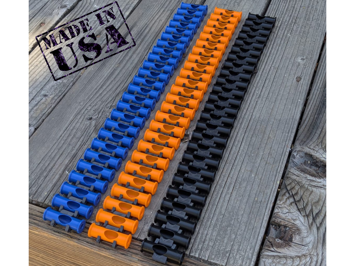 Zuru X-Shot Rage Fire Compatible 25 Ammo Belt BLACK BLUE ORANGE Parts Upgrade