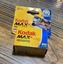 Kodak Max 400 24 EXP Max Versatility Film Brand New 10/2007