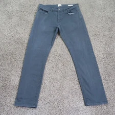Flint And Tinder Jeans Mens 33 Gray All American Stretch Denim Slim Pants 33x29