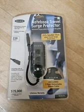 Belkin Notebook Travel Surge Protector F5C791-C8 Domestic/Intl 7 Ft Cord New