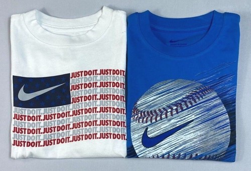 Boy's Little Youth Nike Cotton Patriotic Sleeveless Shirt Size 4