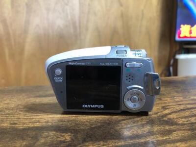 OLYMPUS μ-mini DIGITAL white English Language compact digital