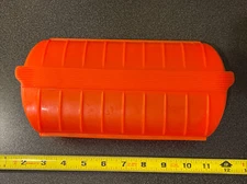 Lekue Steam Case for 1-2 People, Microwave and Oven Safe, Orange