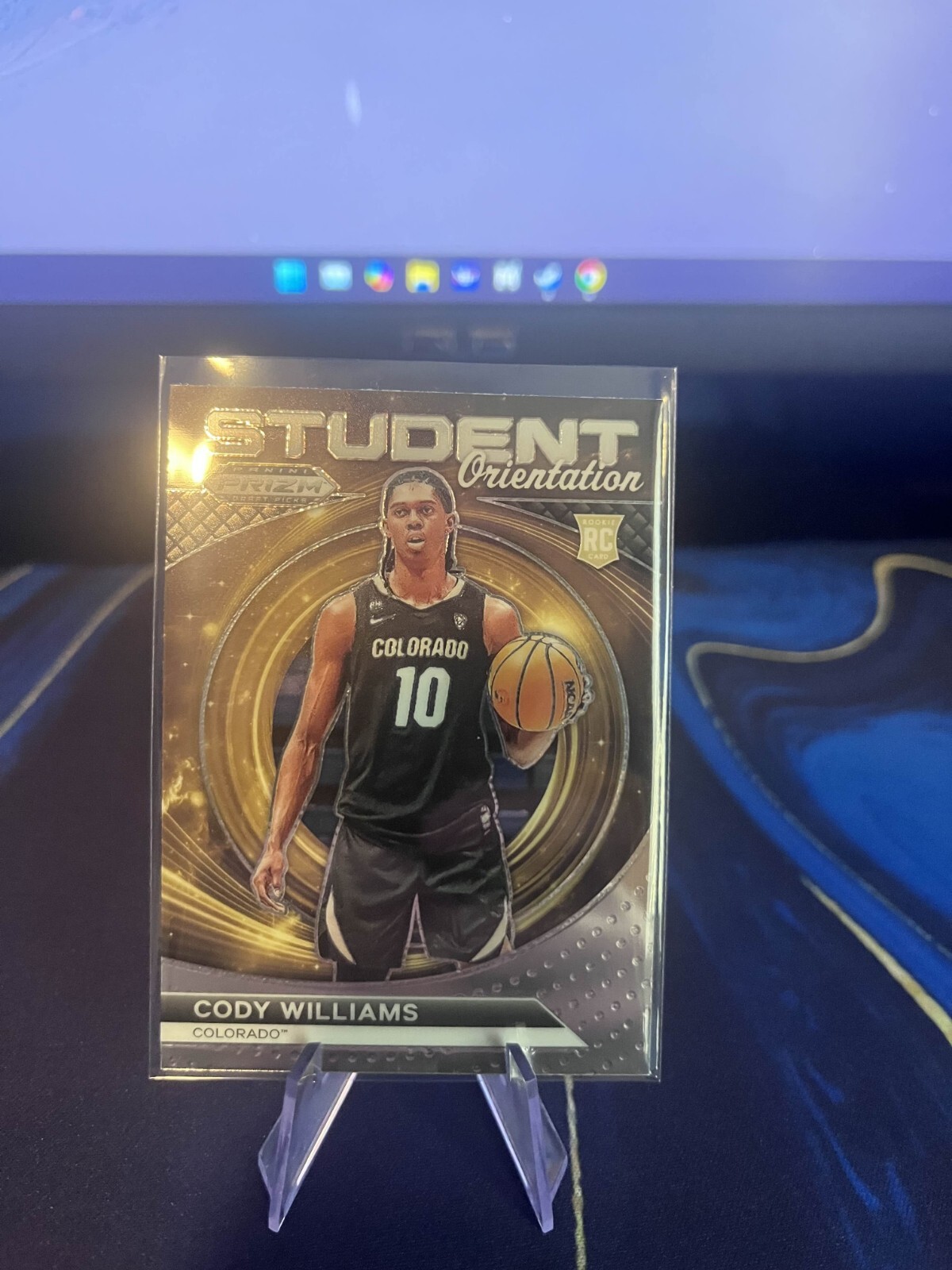 2024 Panini Prizm Draft Picks - Cody Williams Student Orientation Rookie