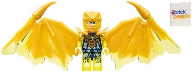 LEGO Ninjago Crystalized: Jay Golden Dragon Minifigure Nunchucks