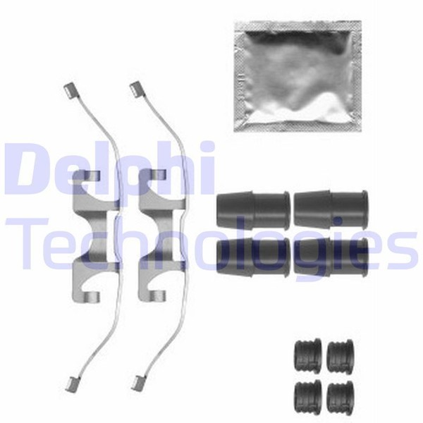 Delphi LX0577 ZubehöRsatz, Scheibenbremsbelag FüR CitroËN Peugeot-image