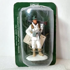 Del Prado Alpine Machine Gunner Snow Outfit 1980s painted metal figure ALP025