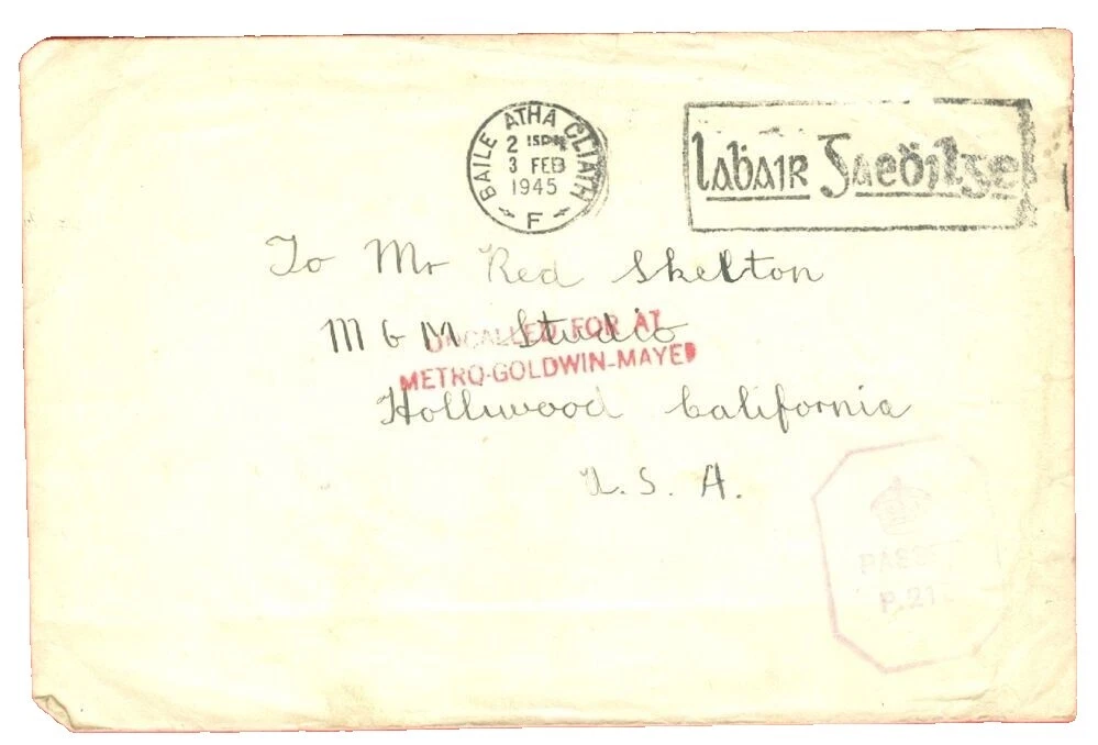 Slogan Cancel Irish Stamps