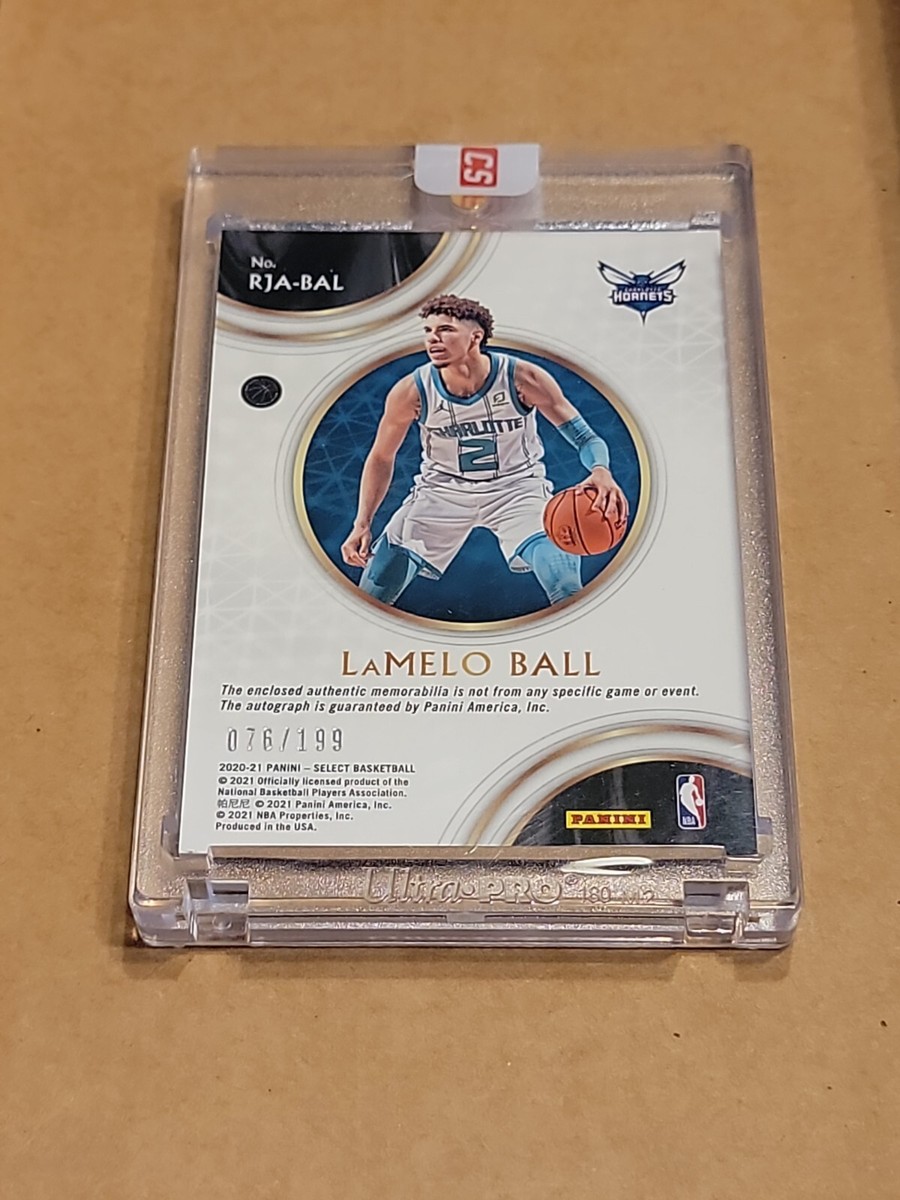 その他 NBA card lamelo ball RC select patch 2020-21 Spectra Lamelo Ball Rookie Patch Auto RPA Astral 16