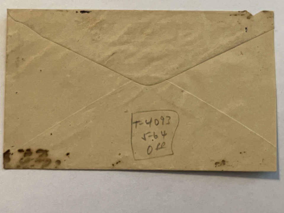 1880 SONOMA CALIFORNIA DOUBLE CIRCLE PURPLE SON FANCY CANCEL COVER TO CLOVERDALE - Image 3 of 3