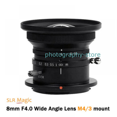 SLR Magic 8mm F4.0 Ultra Wide Angle Lens Fixed Prime Camera lens for M4/3 Mount