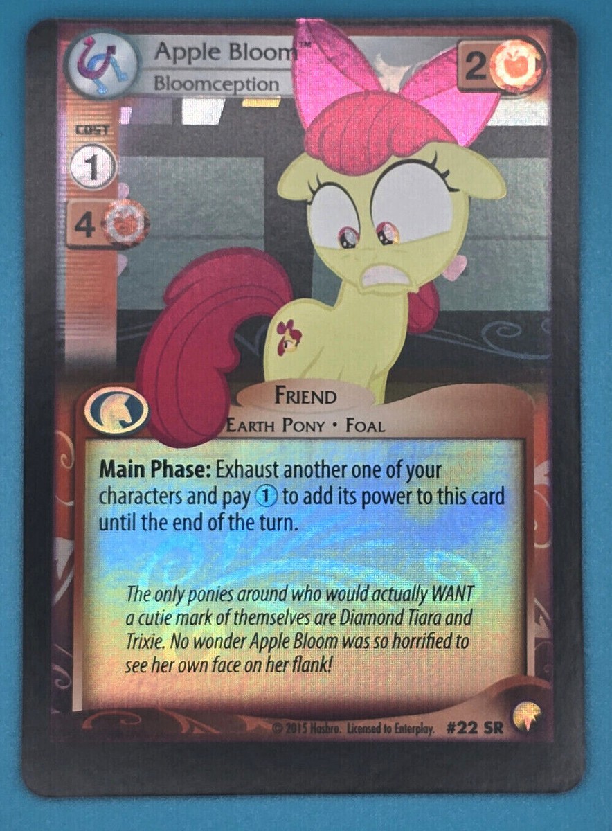 My Little Pony CCG MISCUT Super Rare Cards *ERROR* Equestrian