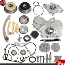For 09-17 GM 2.4L Ecotec Timing Chain Kit VCT Selenoid Actuator Oil Water Pump