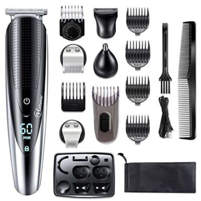 Hatteker Mens Hair Clipper Beard Trimmer Grooming kit Hair Trimmer Mustache Trim