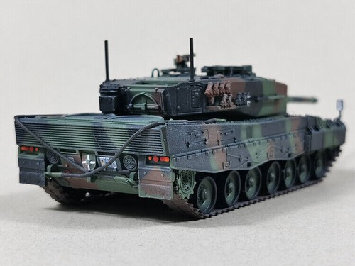1/72 Panzerkampf German Leopard 2A4 Main Battle Tank NATO Tricolor Alloy Model - Picture 12 of 19