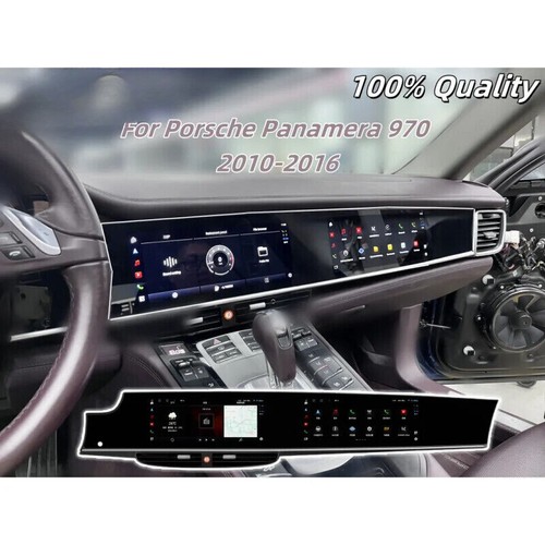 For Porsche Panamera 2010-2016 Dual Screen Android Radio Stereo Head Unit GPS 4G - Picture 1 of 11