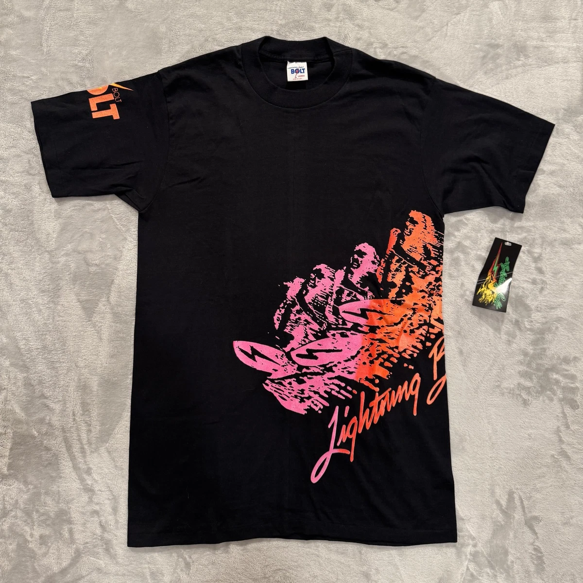 Lightning Bolt Short Sleeve T-Shirts for Men for sale | eBay