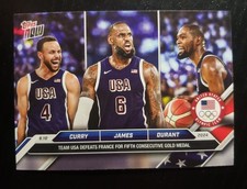 2024 Topps Now Olympic Games - LeBron James, Stephen Curry, Kevin Durant #26