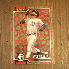 2026 Topps Series 1 - 1991 Topps Baseball Riley Greene Tigers #T91-2 Pink Insert
