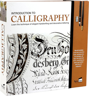 Learn Calligraphy Set for Beginners with Pens and Introduction  for Adults, Hand