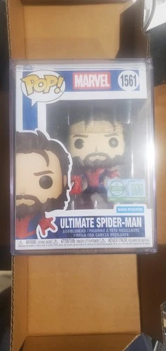 Funko Pop! Ultimate Spider-Man with Pop! Protector #1561 LE