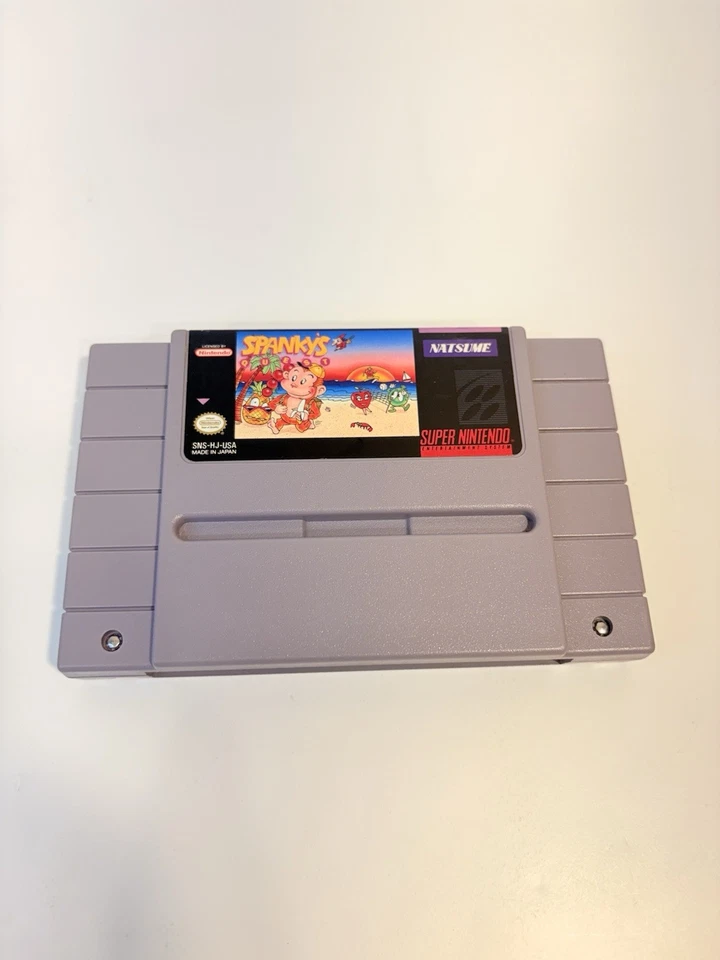Spanky's Quest (Super Nintendo Entertainment System, 1992) Authentic Cleaned - Image 2 of 4