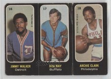 1971-72 Topps Trios Stickers Jimmy Walker Don May Archie Clark #16-17-18 0s55