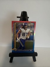 2025 Topps Chrome - TJ Hockenson Red White & Blue Refractor #200 Vikings