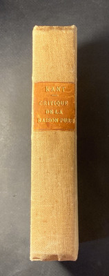 KANT; Kritik der reinen Vernunft; PUF; 1944; EC