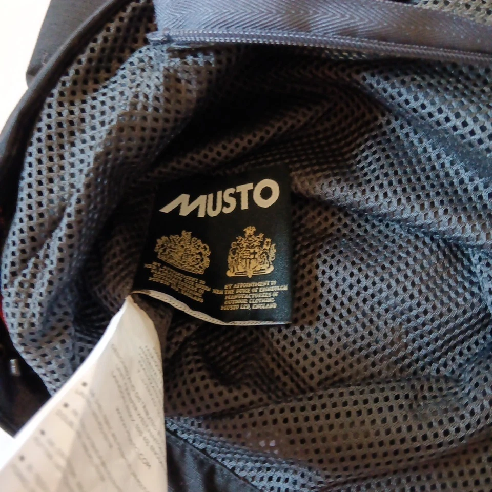 Chaleco Negro Musto Ocean Race Sail The World Talla Adulto XXL Navegación Exterior Informal Foto 4 de 4