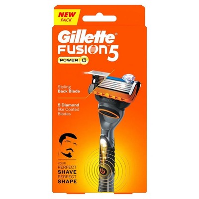 Gillette Fusion Power Rasierer für Herren - Micro-Pulse Technologie - 5 Kling...