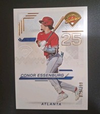 2025 Panini Prospect Edition Conor Essenburg Ticket Bronze #/199 Braves