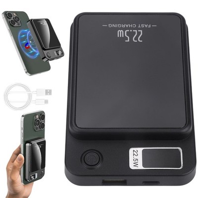 Kompatibel für i-Phone 10000mAh Magnetische Power Bank Wireless Schnellladegerät