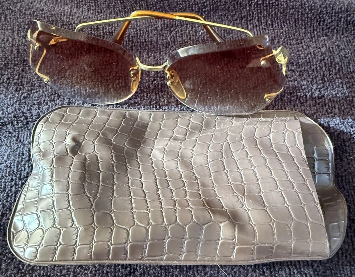 Rimless Vintage Eyeglasses Sunglasses for sale | eBay display picture 1