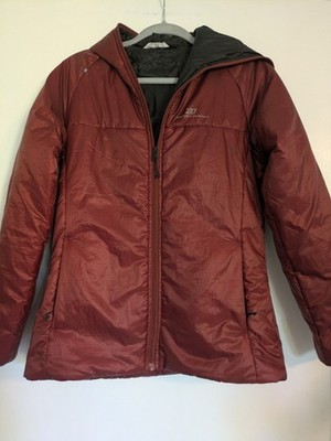 2117 Of Sweden Red Womens Koppom Puffer Winter Jacket Size S Burgundy Wine