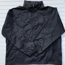 L.L. Bean Men's 1/2 Zip Windbreaker Rain Jacket