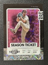 Yu Darvish 2021 Panini Contenders #96 Optic Pink Velocity #/9 San Diego Padres