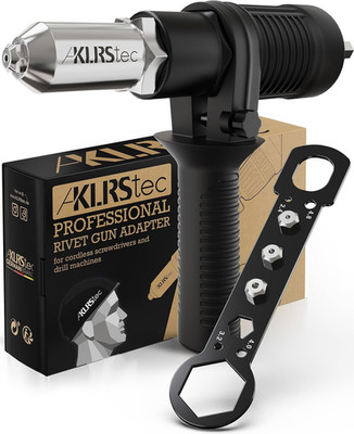 tec Professional Rivet Gun Adapter - Rivet Attachment for Cordless Screwdrivers