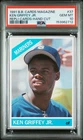 153962712 Ken Griffey Jr 1991 Baseball Card Magazine #37 Repli-Cards PSA 10