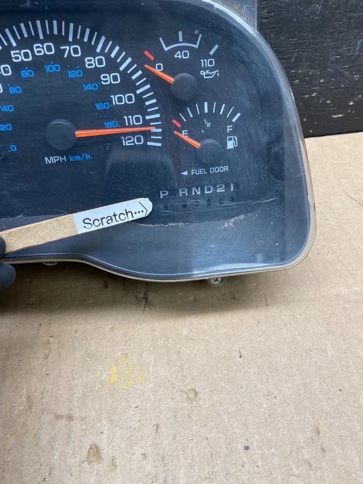 2000 2001 Dodge Ram 1500 Instrumento Velocímetro Cluster OEM t4845 DG Foto 2 de 4