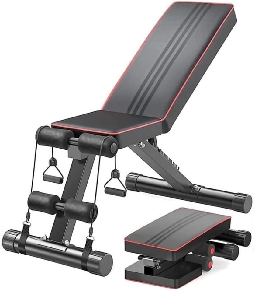 Banco de entrenamiento en casa de alta resistencia 300 kg entrenador de fuerza multiposición