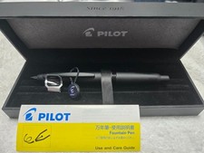Pilot Capless Fountain Pen Matte Black New Authentic Rare Limited Edition